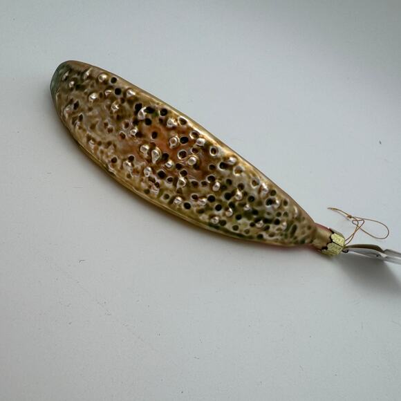 Christopher Radko 1991 Vintage glass 'Melon Slice' Watermelon Ornament Poland - Picture 5 of 11